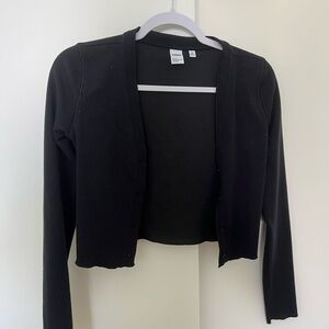 Aritzia Black Cardigan Sweater